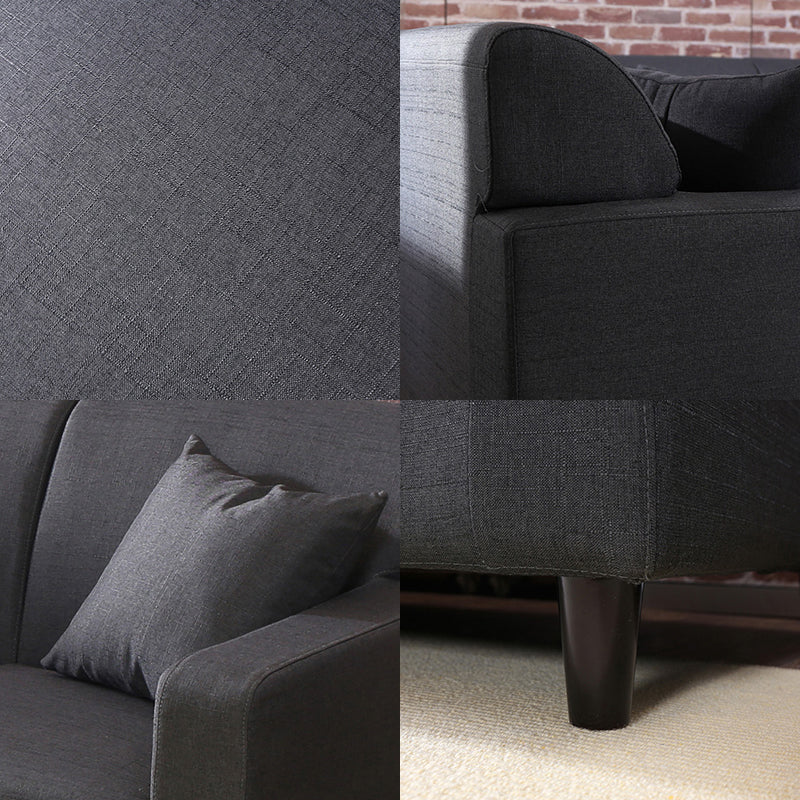 Woonkamer eigentijdse kussens standaard vierkante arm stationaire bank