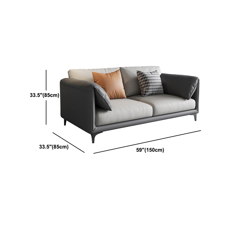 Woonkamer Glam Kussens Standaard kussen Toparm Faux Lederen bank