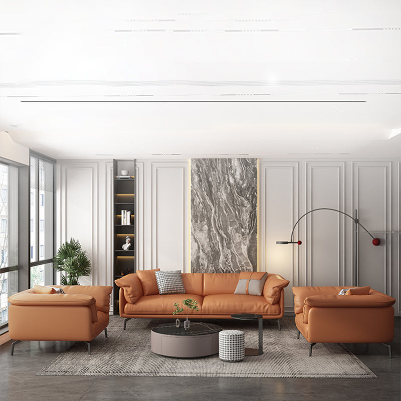 Cojín de brazos de almohada hacia atrás sofá de almacenamiento resistente a las manchas contemporáneas