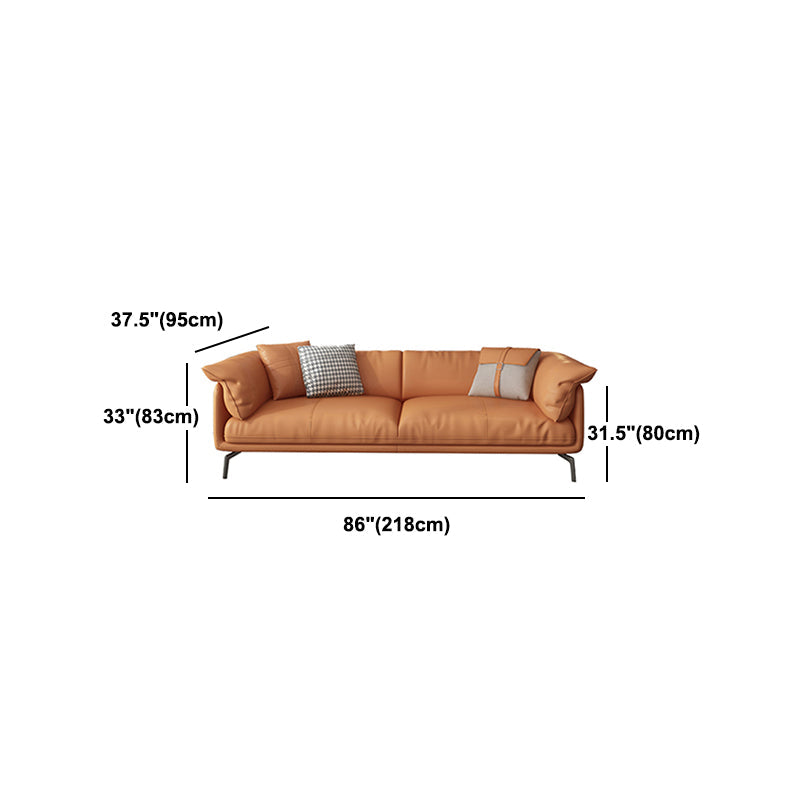 Cojín de brazos de almohada hacia atrás sofá de almacenamiento resistente a las manchas contemporáneas