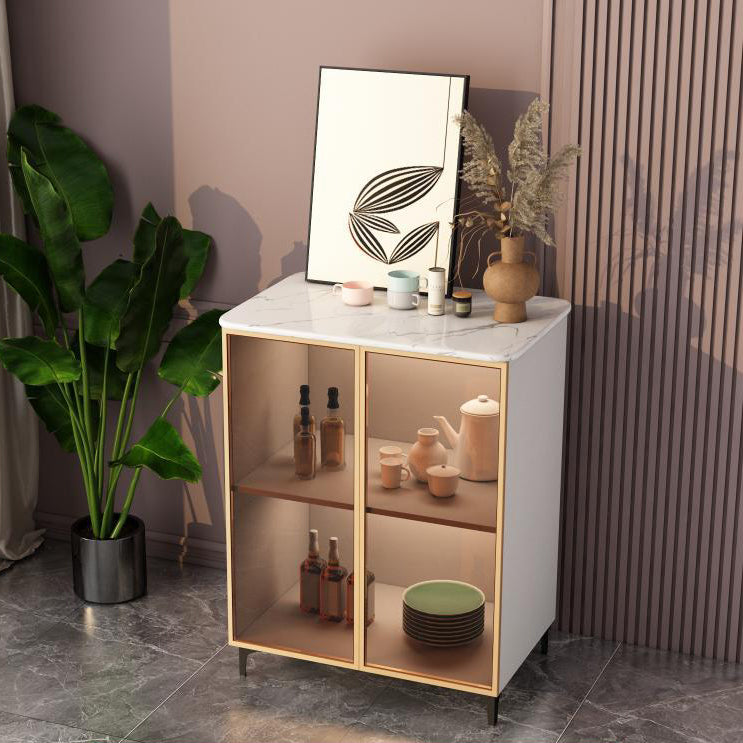 SIGNIFICATO STONE STONE GLAM STONE SITTURA 31,5 "H PASSEGGIO DI PASSEGGIO A 2 porte Server a 2 porte