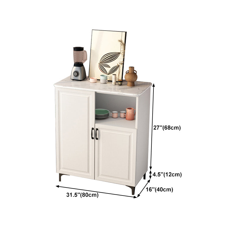 SIGNIFICATO STONE STONE GLAM STONE SITTURA 31,5 "H PASSEGGIO DI PASSEGGIO A 2 porte Server a 2 porte