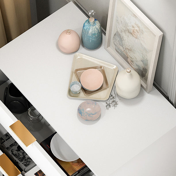 Server buffet in legno in stile moderno in stile soggiorno con cassetti