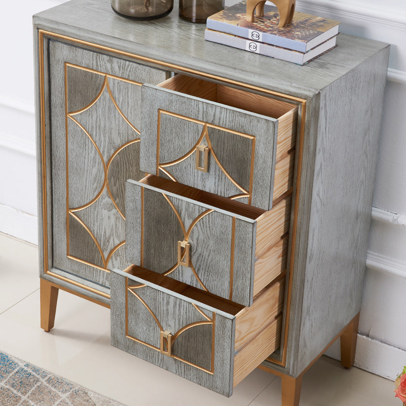 Soggiorno a buffet con cassetti e ingegnerizzazione ingegnerizzato a buffet moderno