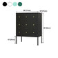 Ligne de salon en acier 38 "H Armoire de serveur buffet moderne avec tiroirs