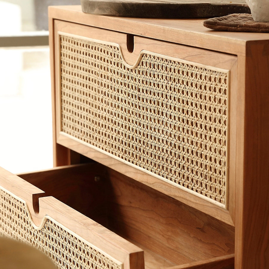 Buffet in legno massiccio di pino moderno soggiorno naturale a buffet con cassetti