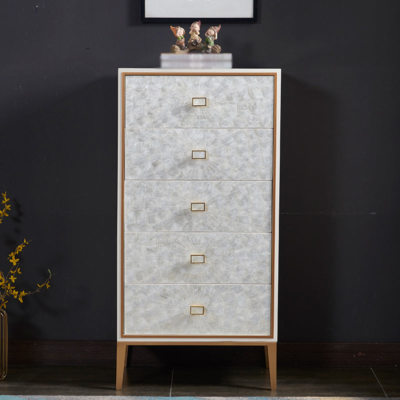 Modern Living Room Buffet Wood and Metal Sideboard Buffet in White Clearhalo 'buffet_sideboard' 'Buffets & Sideboards' 'furn' 'furn_buffet_sideboard' 'Furniture' 'Kitchen & Dining Furniture' 5785122