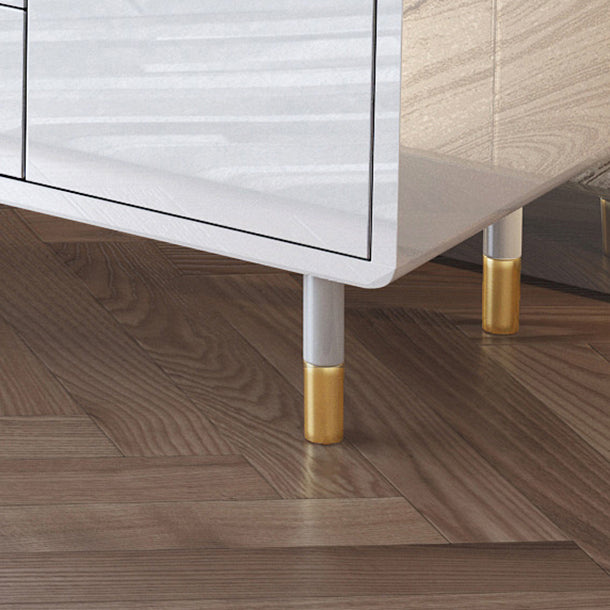 Moderno cuffia da pranzo in legno semplice credenza con cassetto per soggiorno senza specchio