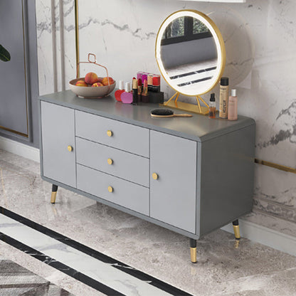 Moderno cuffia da pranzo in legno semplice credenza con cassetto per soggiorno senza specchio