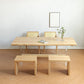 Modern Brown Solid Wood Table Specialty Dining Table for Home
