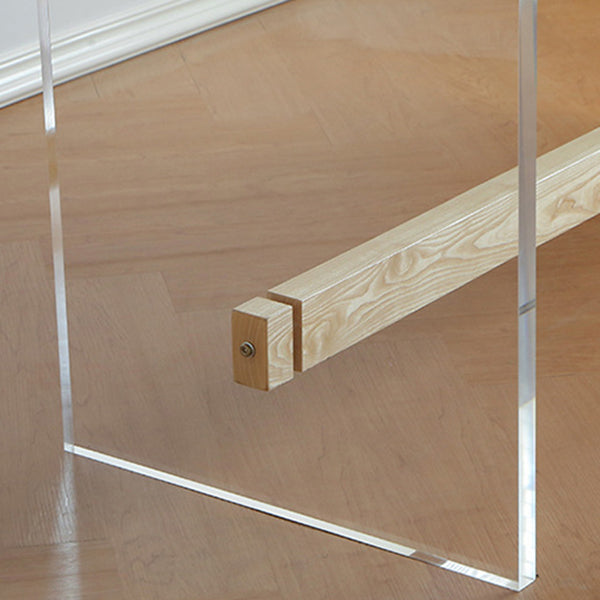 Modern Brown Solid Wood Table Specialty Dining Table for Home