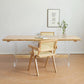 Modern Brown Solid Wood Table Specialty Dining Table for Home