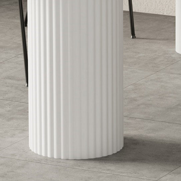 Simplicity Style 3-foot Furniture Stone Dining Room Collection Clearhalo 'Dining Tables & Seating' 'Dining Tables' 'dining_table' 'furn' 'furn_dining_table' 'Furniture' 'Kitchen & Dining Furniture' 5785329