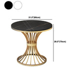 Mesa de lujo tradicional de lujo Mesa de piedra sinterizada con pedestal