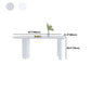 Contemporary Dining Table Stone 3-foot Furniture for Dining Room Clearhalo 'Dining Tables & Seating' 'Dining Tables' 'dining_table' 'furn' 'furn_dining_table' 'Furniture' 'Kitchen & Dining Furniture' 5785412