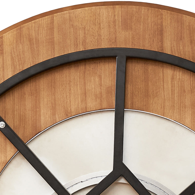 Contemporary Turntable Round Dining Table Ash Wood Sled Base Dining Table Clearhalo 'Dining Tables & Seating' 'Dining Tables' 'dining_table' 'furn' 'furn_dining_table' 'Furniture' 'Kitchen & Dining Furniture' 5785452