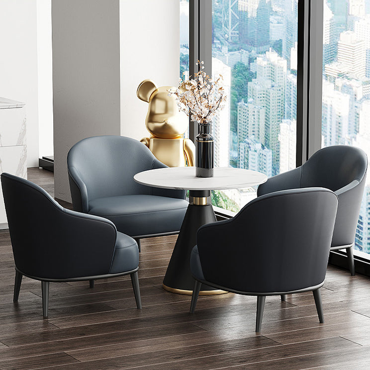 Metal Mesa de piedra sinterizada de metal de lujo tradicional de lujo para el hogar para el hogar