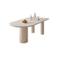 Free Form Table Modern Stone Top Dining Table with 3 Legs for Home Without Chairs Clearhalo 'Dining Tables & Seating' 'Dining Tables' 'dining_table' 'furn' 'furn_dining_table' 'Furniture' 'Kitchen & Dining Furniture' 5785663