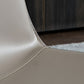 Leather Dining Side Chair Modern Design Armless Solid Back Chair