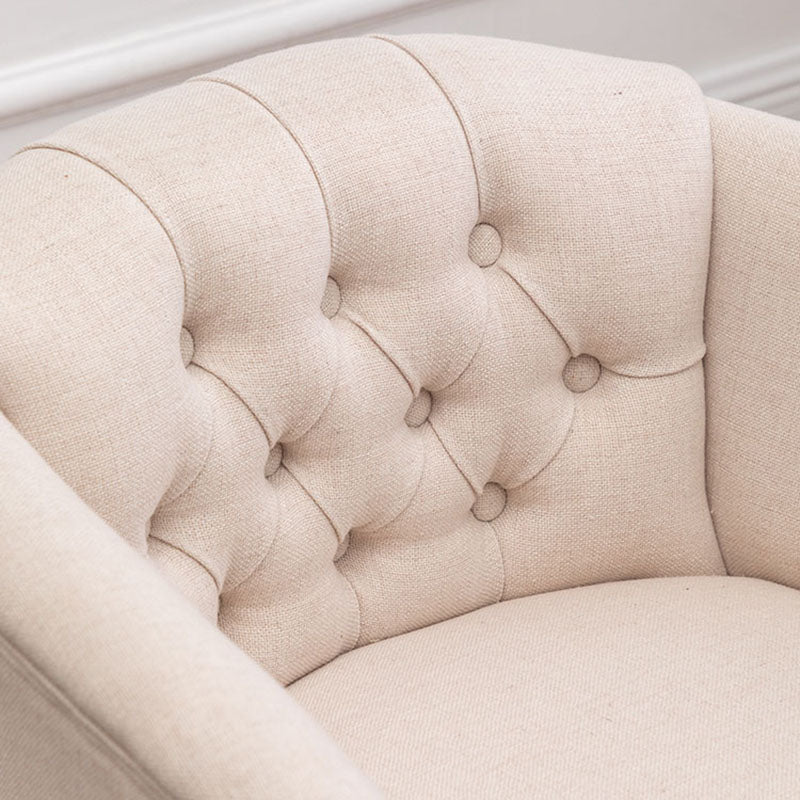 Farmhouse Fabric Home Arm Chair Matte Finish Solid Back Dining Chair Clearhalo 'Dining Chairs' 'Dining Tables & Seating' 'dining_chair' 'furn' 'furn_dining_chair' 'Furniture' 'Kitchen & Dining Furniture' 5785880