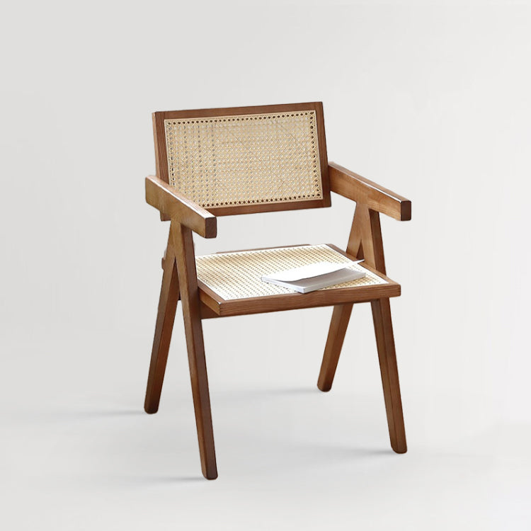 Sillas de estilo tradicional sillas de brazo de cocina de comedor con patas de madera