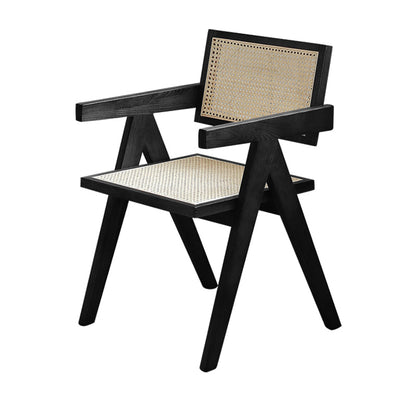 Sillas de estilo tradicional sillas de brazo de cocina de comedor con patas de madera