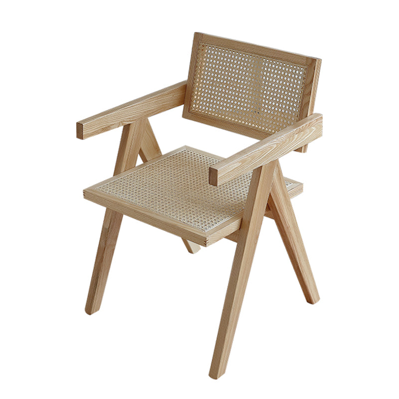 Sillas de estilo tradicional sillas de brazo de cocina de comedor con patas de madera