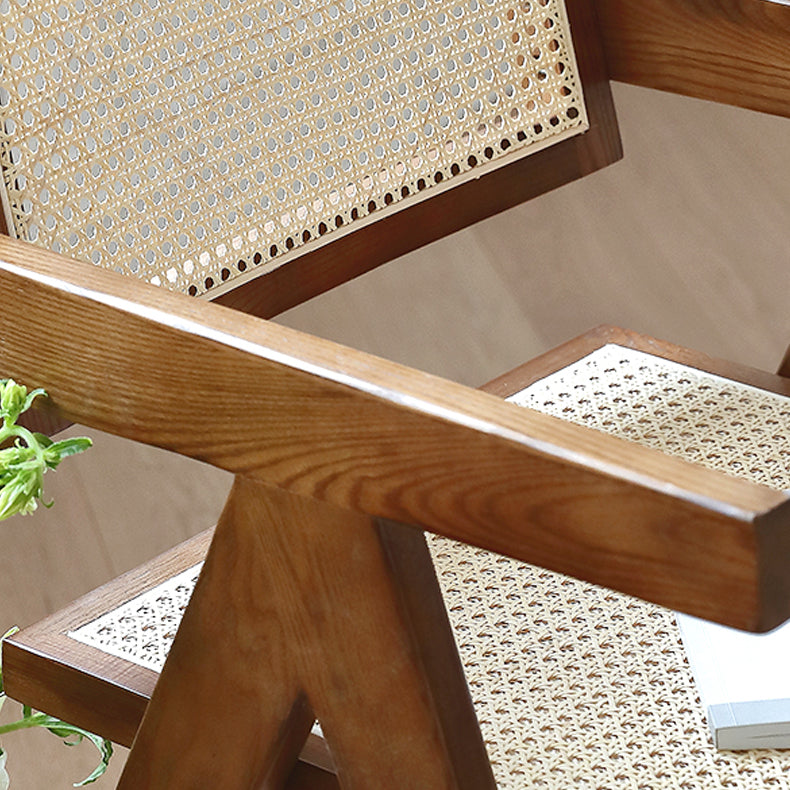 Sillas de estilo tradicional sillas de brazo de cocina de comedor con patas de madera