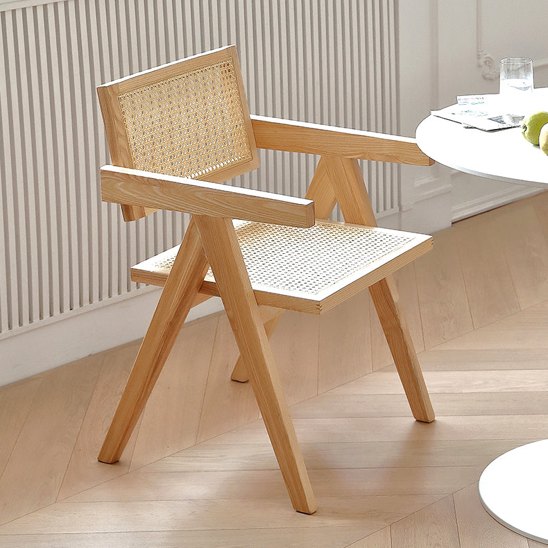 Sillas de estilo tradicional sillas de brazo de cocina de comedor con patas de madera