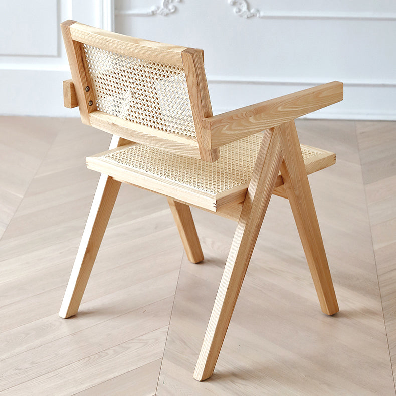 Sillas de estilo tradicional sillas de brazo de cocina de comedor con patas de madera