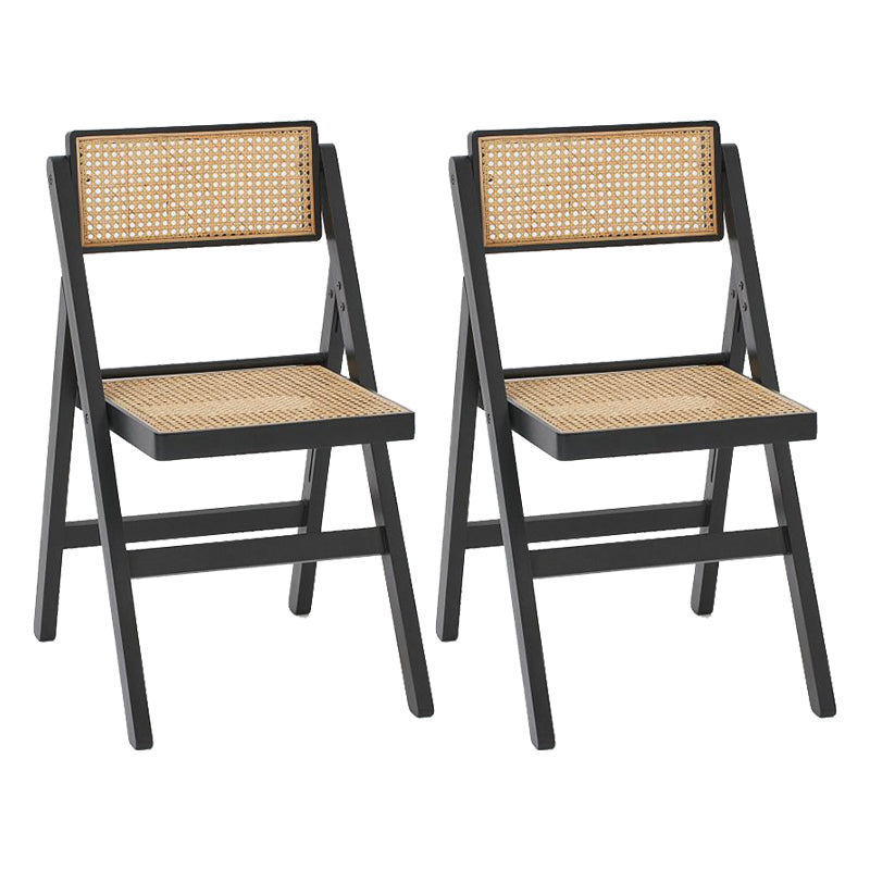 Chaises de style traditionnel pour manger des chaises sans bras avec des jambes en bois