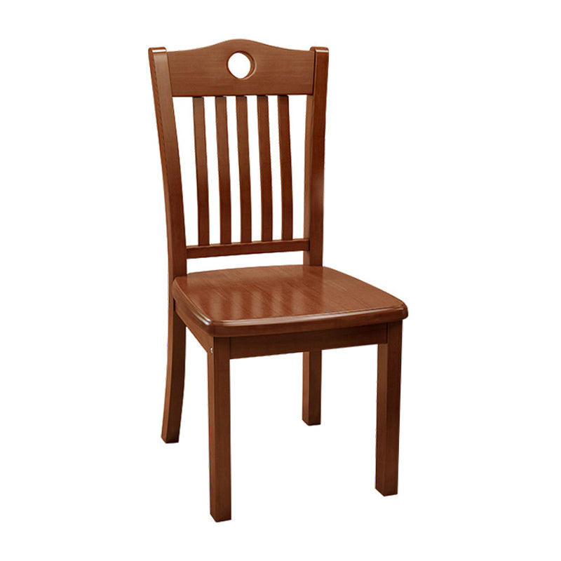 Traditional Style Chair Dining Kitchen Armless Chairs with Wooden Legs Clearhalo 'Dining Chairs' 'Dining Tables & Seating' 'dining_chair' 'furn' 'furn_dining_chair' 'Furniture' 'Kitchen & Dining Furniture' 5786158