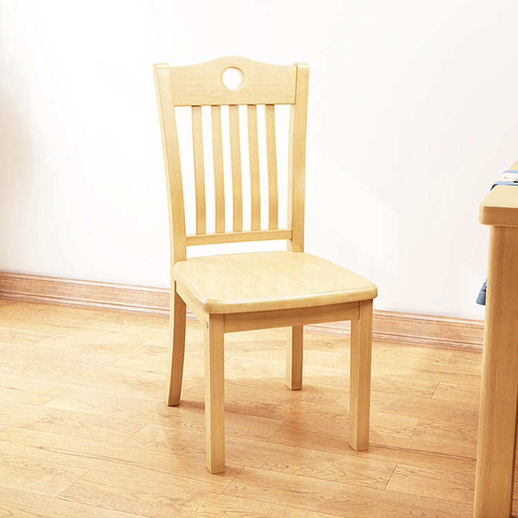 Traditional Style Chair Dining Kitchen Armless Chairs with Wooden Legs Clearhalo 'Dining Chairs' 'Dining Tables & Seating' 'dining_chair' 'furn' 'furn_dining_chair' 'Furniture' 'Kitchen & Dining Furniture' 5786162
