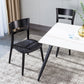 Industrial Home Open Back Chair Matte Finish Wood Dining Chair Clearhalo 'Dining Chairs' 'Dining Tables & Seating' 'dining_chair' 'furn' 'furn_dining_chair' 'Furniture' 'Kitchen & Dining Furniture' 5786250
