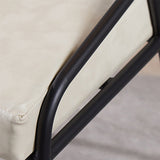 20.47 "brede industriële stijl enkele bankstoel vaste rug armloze stoel