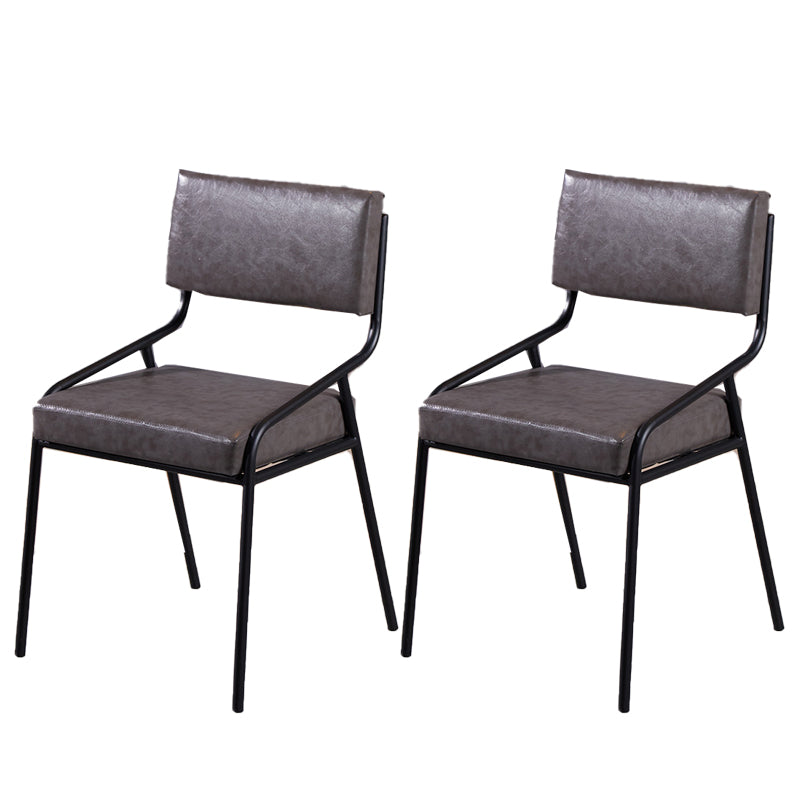 20.47 "brede industriële stijl enkele bankstoel vaste rug armloze stoel