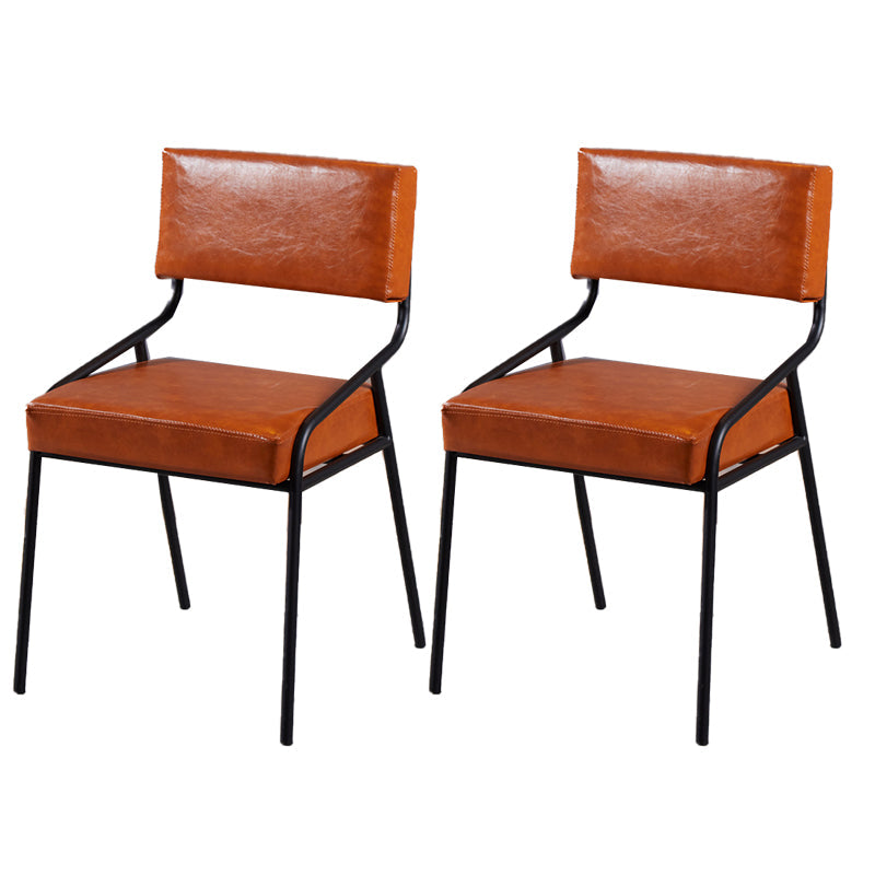 20.47 "brede industriële stijl enkele bankstoel vaste rug armloze stoel