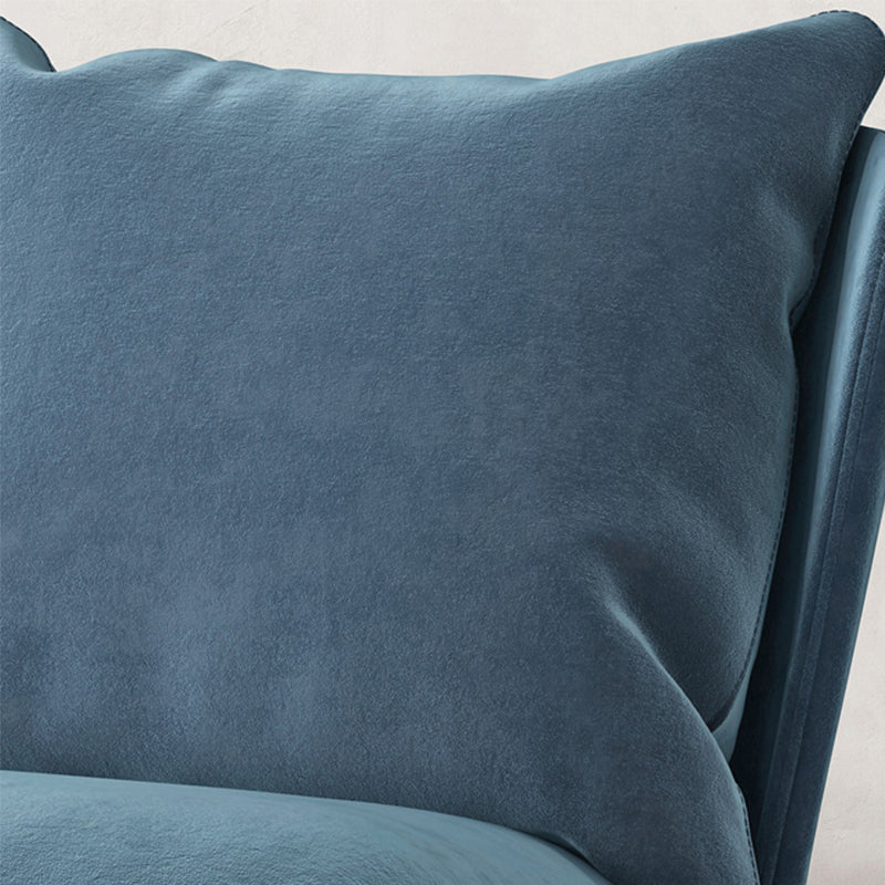 Industrial Style 26.77" Wide Pillow Back Armless Lounge Chair Clearhalo 'Accent Chairs' 'accent_chairs' 'Chairs & Seating' 'furn' 'furn_accent_chairs' 'Furniture' 'Living Room Furniture' 5786297