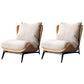 Industrial Style 26.77" Wide Pillow Back Armless Lounge Chair Yellow-Gray 2 Piece Set Clearhalo 'Accent Chairs' 'accent_chairs' 'Chairs & Seating' 'furn' 'furn_accent_chairs' 'Furniture' 'Living Room Furniture' 5786300