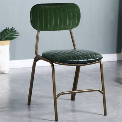 19.69 "brede industriële stijl Single Sofa Chair Fixed Back Basic Basic Four Legs Armless Chair