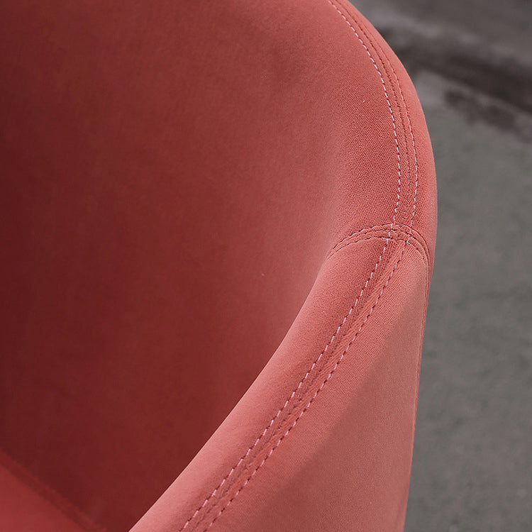 Mid-Century Modern Sled  Accent Armchair Fixed Back Arm Chair for Living Room