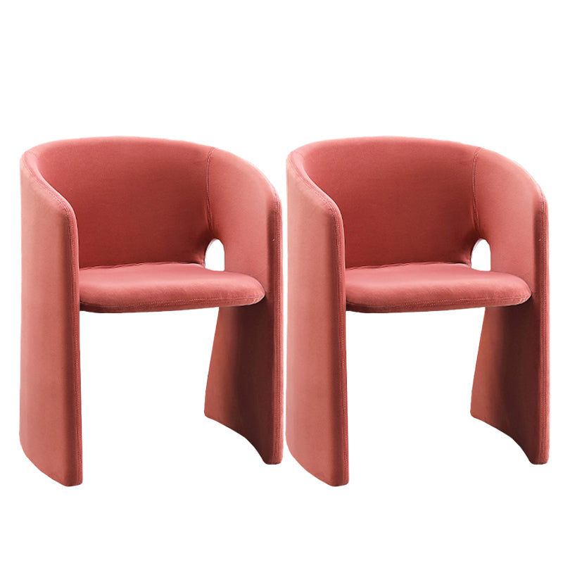 Mid-Century Modern Sled  Accent Armchair Fixed Back Arm Chair for Living Room