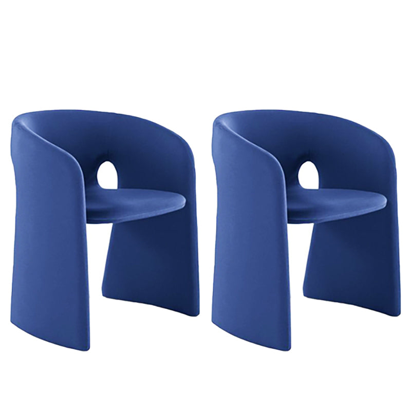 Mid-Century Modern Sled  Accent Armchair Fixed Back Arm Chair for Living Room