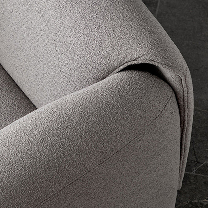 Mid-Century Modern Armless Accent Room Chair Fixed Back Accent Chair for Living Room Clearhalo 'Accent Chairs' 'accent_chairs' 'Chairs & Seating' 'furn' 'furn_accent_chairs' 'Furniture' 'Living Room Furniture' 5786460