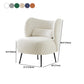 27.5"Wide Pillow Back Armless Slipper Accent Chair for Bedroom Clearhalo 'Accent Chairs' 'accent_chairs' 'Chairs & Seating' 'furn' 'furn_accent_chairs' 'Furniture' 'Living Room Furniture' 5786521