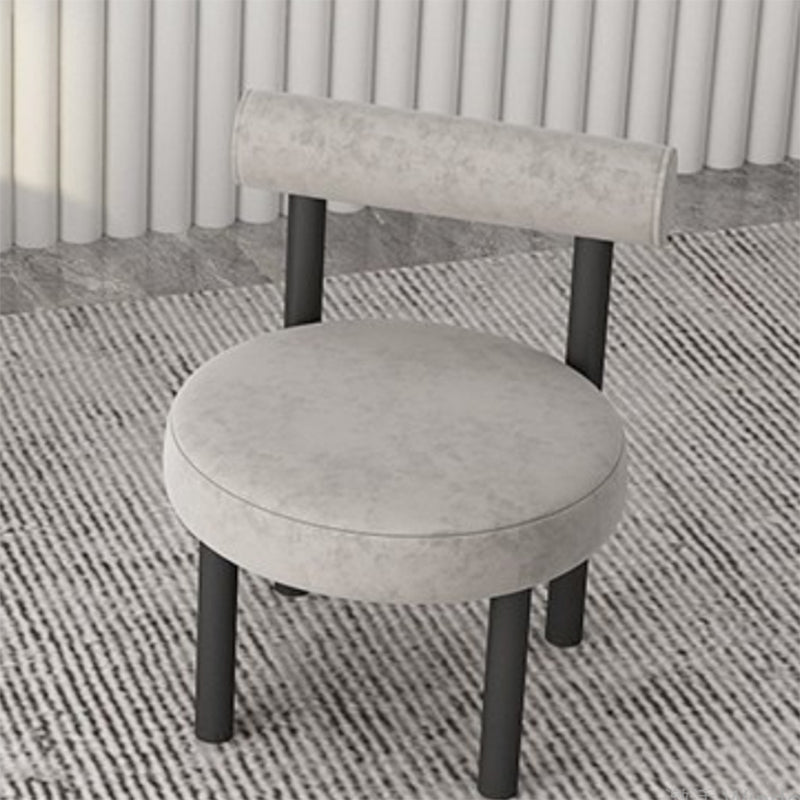 22.84" Wide Scandinavian Style Single Sofa Chair Fixed Back Accent Chair Grey Clearhalo 'Accent Chairs' 'accent_chairs' 'Chairs & Seating' 'furn' 'furn_accent_chairs' 'Furniture' 'Living Room Furniture' 5786524