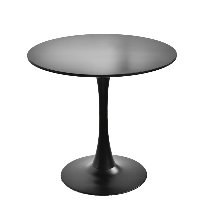 29.13" Tall Contemporary Style Coffee Cocktail Table Pedestal Round Coffee Table Clearhalo 'Coffee & Accent Tables' 'Coffee Tables' 'coffee_tables' 'furn' 'furn_coffee_tables' 'Furniture' 'Living Room Furniture' 5786642