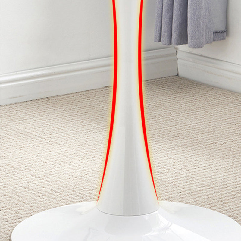 29.13" Tall Contemporary Style Coffee Cocktail Table Pedestal Round Coffee Table Clearhalo 'Coffee & Accent Tables' 'Coffee Tables' 'coffee_tables' 'furn' 'furn_coffee_tables' 'Furniture' 'Living Room Furniture' 5786643