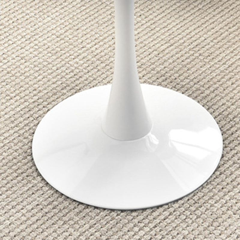 29.13" Tall Contemporary Style Coffee Cocktail Table Pedestal Round Coffee Table Clearhalo 'Coffee & Accent Tables' 'Coffee Tables' 'coffee_tables' 'furn' 'furn_coffee_tables' 'Furniture' 'Living Room Furniture' 5786644