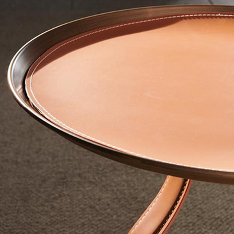 20.87" Tall Mid-century Style Coffee Cocktail Table Pedestal Coffee Table Clearhalo 'Coffee & Accent Tables' 'Coffee Tables' 'coffee_tables' 'furn' 'furn_coffee_tables' 'Furniture' 'Living Room Furniture' 5786676